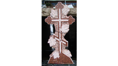Крест с виноградной лозой